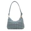Women's bag new small fresh soft underarm pleated bag fashionable atmosphere simple shoulder bag