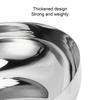 Rustless Steel Mixing Bowl Deep Basin Salad Bowl Multi Purpose Serving Bowl  Food Storage