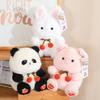 Plush Adorable Panda Toy Soft Stuffed Animal Doll For Kids Perfect Gift Idea