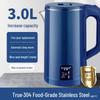 3.0L Electric Fast Heating Kettle with Keep Warm & Anti-Scald, Auto Power-Off, Large Capacity for Dorms