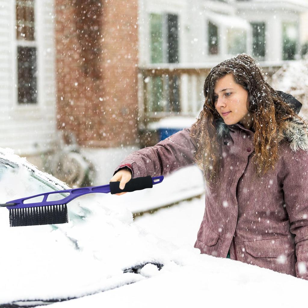 Ice Scraper Glass Defrost Shovel Multi-functional Winter Defrost Scraper For Car Window Balcony Patio Outdoor Kitchen Floor