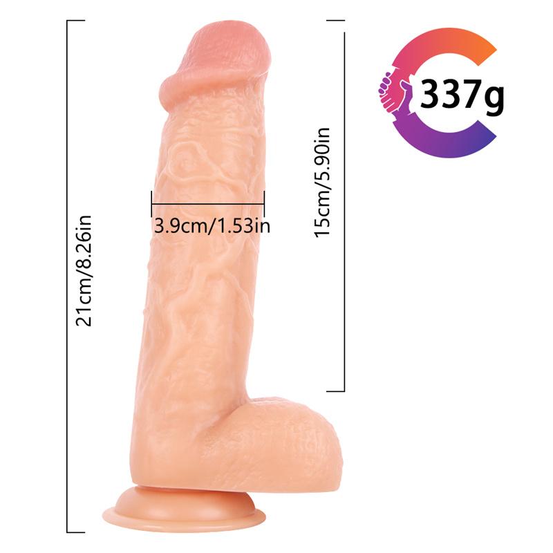 Realistic Dildo Penis with Suction Cup Sex Toys for Woman Female Masturbation