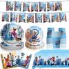 Kit Decorazioni Festa di Compleanno Zootopia 2, Striscioni Piatti Tovaglia Palloncini Forniture
