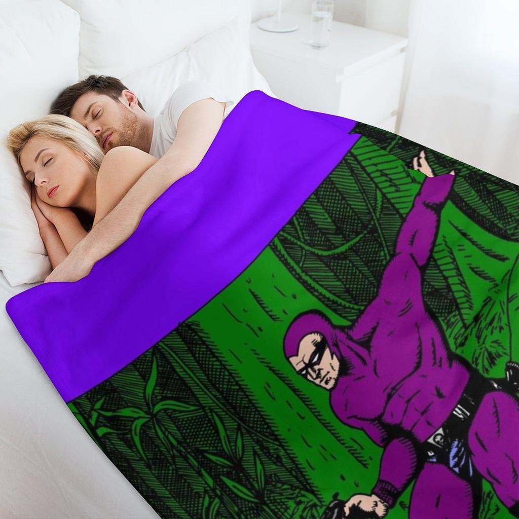 The Phantom (jungle) Throw Blanket Camping Baby Soft Big Bed linens Blankets
