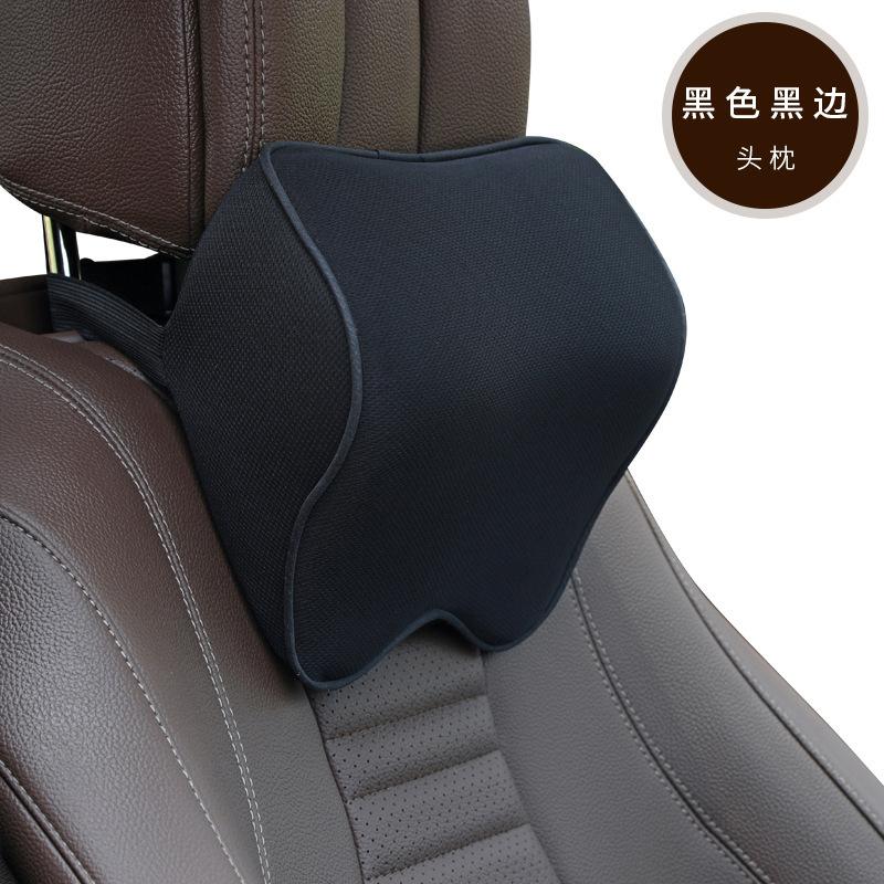 Car Neck Headrest Pillow Car Accessories Cushion Auto Seat Head Support Neck Protector Automobiles Seat Neck Rest Memory Cotton