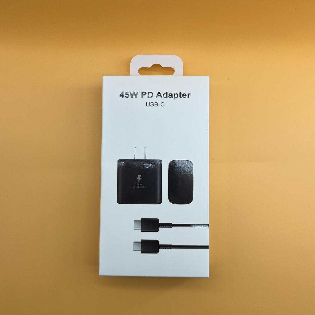 Samsung S23 45W PD Fast Charger for UK/US/EU (Note20 Compatible)