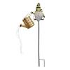 Solar Powered Metal Fairy Lights with Bracket Solar Garden Lights with Watering Can for Your Garden Table Patio Yard Or Pathway