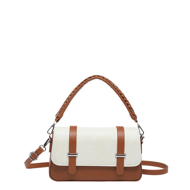 Hot Sale High-end Luxury Underarm Bag For Women 2026 Newest Fashion Simple Shoulder Bag Patchwork Crossbody Bags For Shopping