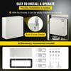 NEMA Steel Enclosure, 20 X 20 X 6\'\' NEMA 4X Steel Electrical Box, IP66 Waterproof & Dustproof, Outdoor/Indoor Electrical Junction Box, with Mounting