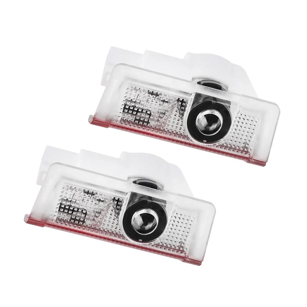 New For Mercedes Benz 2pcs Car Door Welcome Light Logo Emblem For Mercedes Benz A C E GLC GLA GLE GLB Class W177 W205 W212 W213