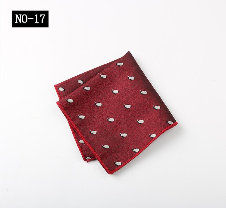 Herren-Taschentuch, Hochzeits-Hochzeits-Bräutigam-Bankett-Zeremonie-Geschäfts-Brusttuch, Kleines quadratisches Tuch, Taschentuch, Hochwertige Polyesterseide