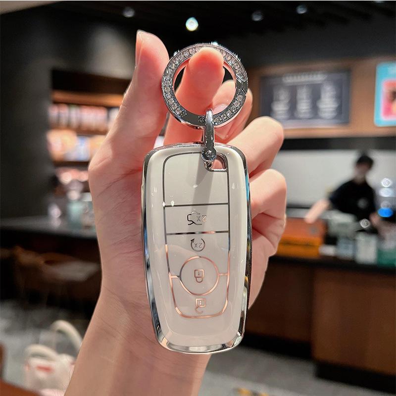 Lincoln Key Case for Navigator, Aviator, MKZ, MKX, Continental, MKC - Durable Protective Shell