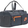 Nike Stoff Sporttasche, Reisetasche, Gymnastiktasche Unisex Grau/Orange Lässig BA6169-084