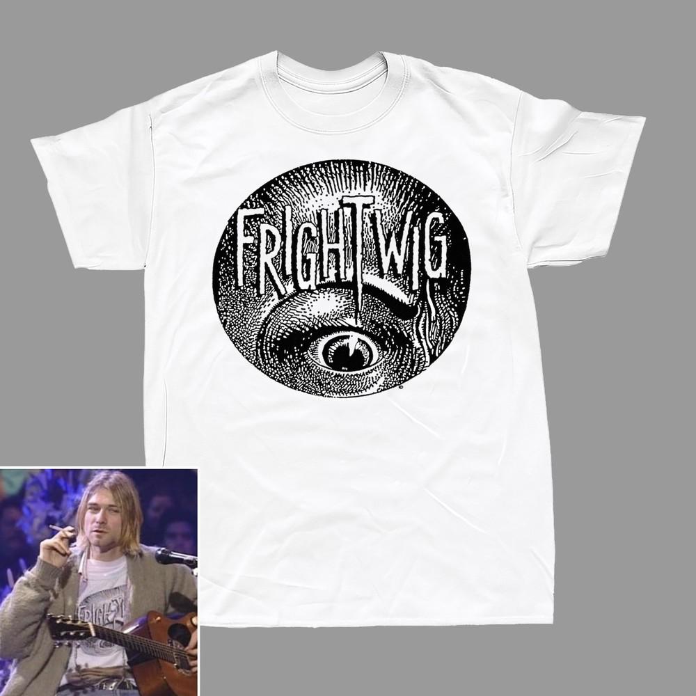 Frightwig TShirt worn by Kurt Cobain Nirvana Unisex T-Shirt XXXXL
