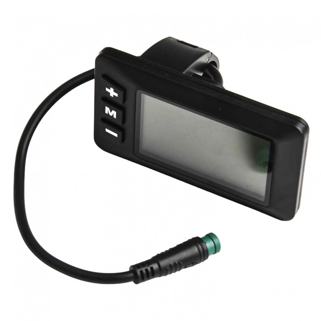 GD01 5-Pin LCD-Display für E-Bike mit Geschwindigkeitsanzeige und Kilometerzähler