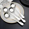 Round Headed Flat Bottomed Children's Household Soup Spoon