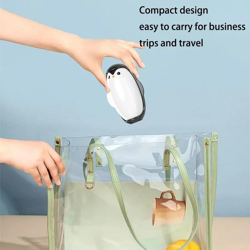 1 STÜCK Pinguin Fusselentferner Wiederverwendbare Waschbare Fusselrolle Stark Klebend Haare Anhaftend Tierhaarentferner Haushaltsreinigungswerkzeug