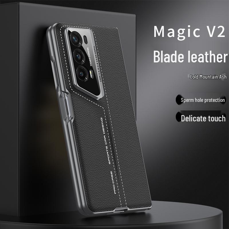 

Кожаный складной чехол Huawei Honor MagicV2 с точным вырезом для объектива HW-MagicV2