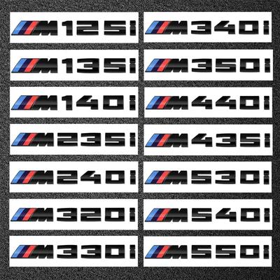 Per M power nuovi emblemi distintivo logo M125i M135i M140i M235i M240i M320i M330i M340i M350i M440i M435i M530i M540i M550i ABS