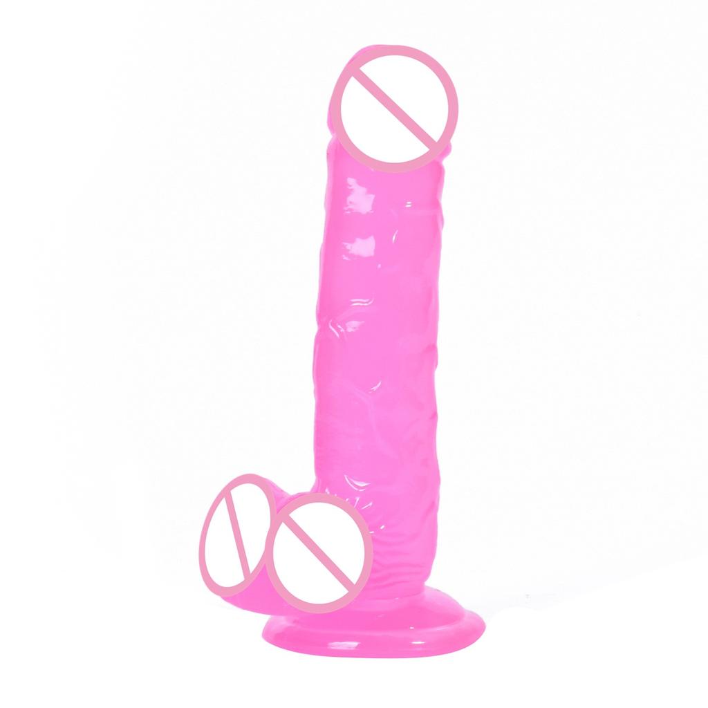 Transparent Glass Dildo Simulation Dildo Size Gun Machine Female Masturbation Stick Adult Sex Sex Product