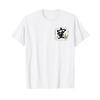 JCBA Soshiji X Wakei Kiyomasa Japanese Hemp Pattern Art T-Shirt, Traditional Kanji Enso Graphic Tee, Modern Japanese Style Unisex Casual Shirt