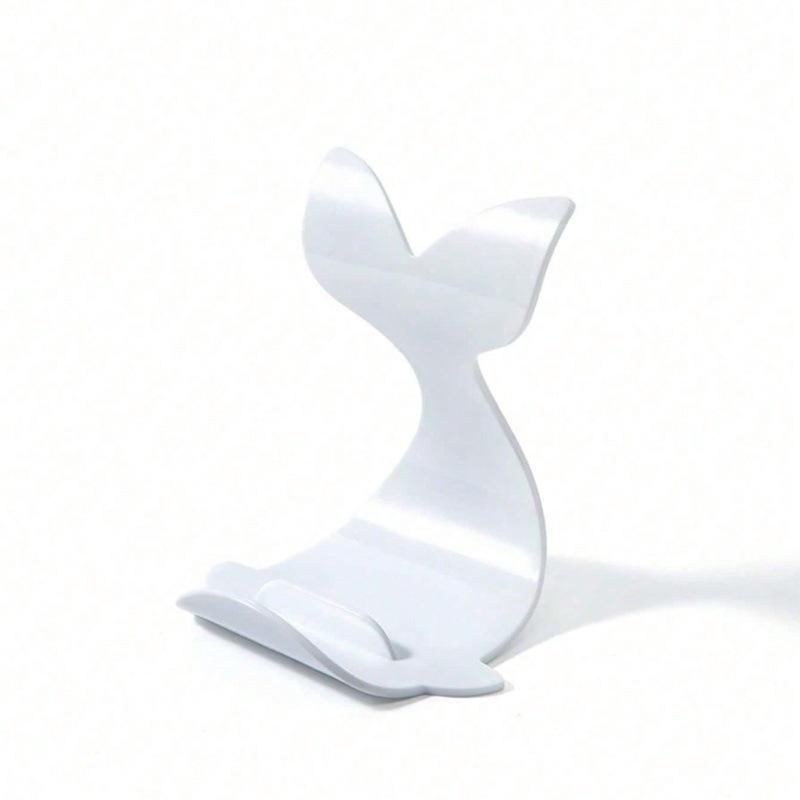 Weißer Wal Desktop-Handyhalter - Schreibtisch-Ornament für entspanntes Ansehen