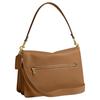 Coach Tabby 30 Gold Metal Logo Leather Shoulder Bag Large Women Shoulder Bag Honey-Brown CAF51-B4T7J