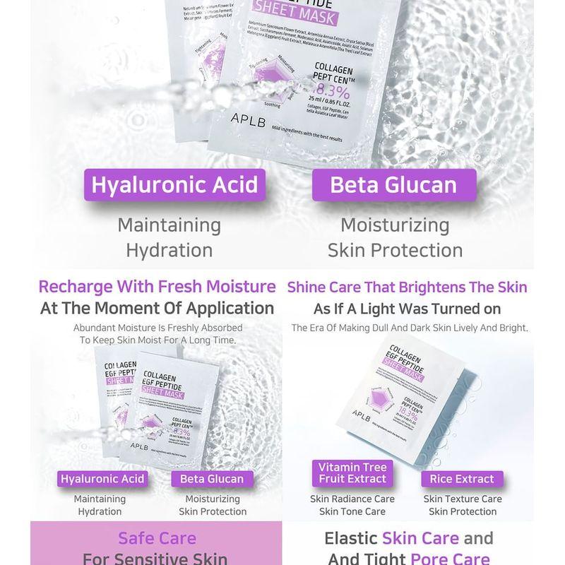 APLB - Collagen EGF Peptide Sheet Mask