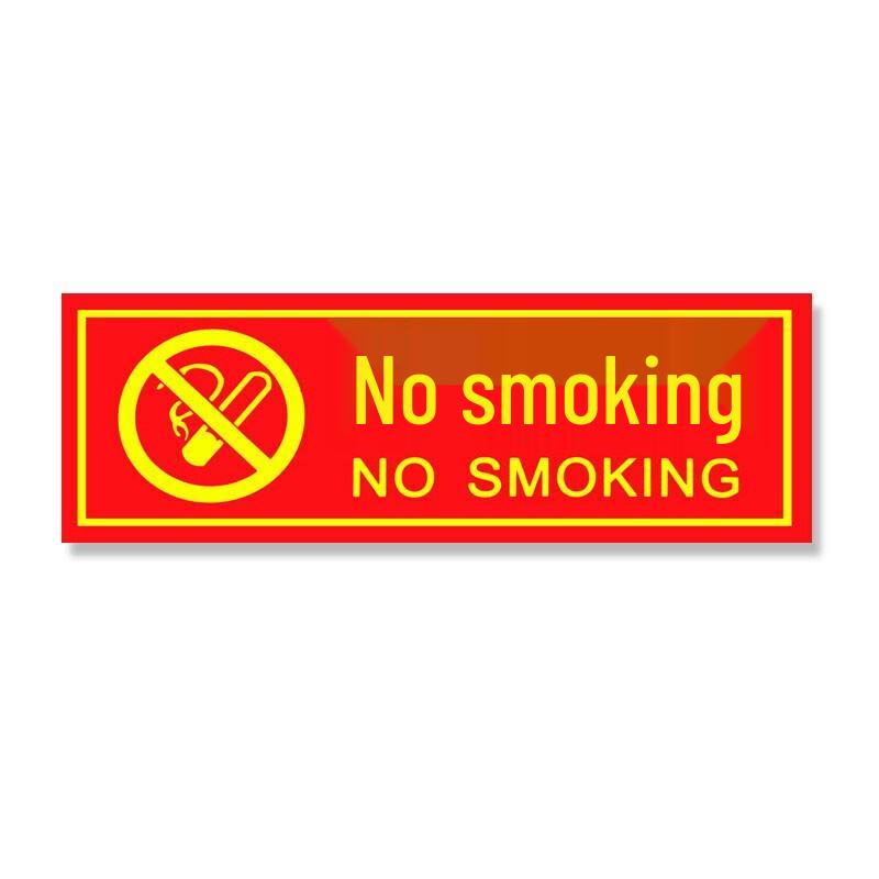 Luminous Fire Safety Warning Sign