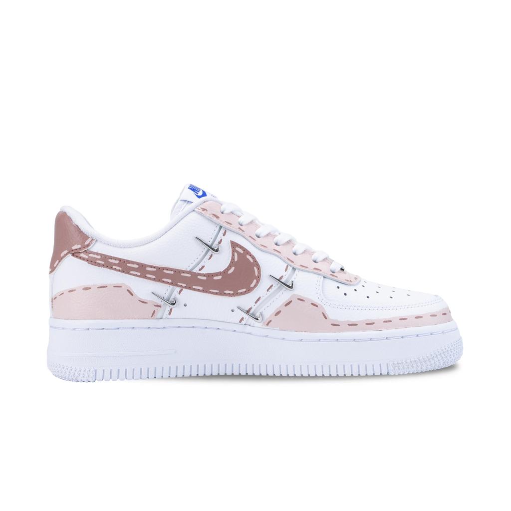 Nike Air Force 1 Pink Mist Sweet Order Slip Resistant Abrasion Resistant Low Top Skateboard Shoes Unisex Pink White CT1990-100(Team836-)