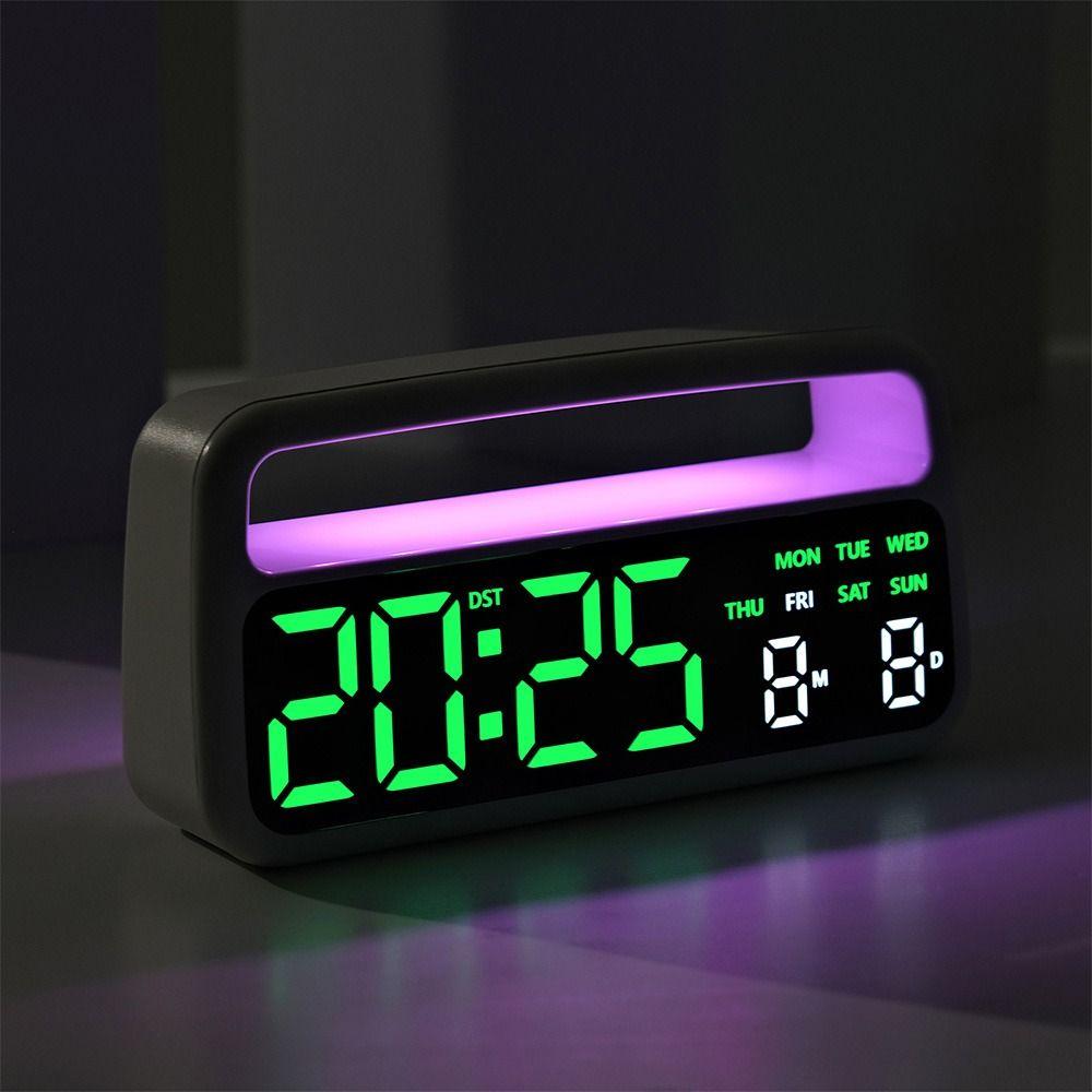 Multi-functional Electronic Alarm Clock Temperature Display Table Clock  for Bedroom