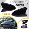 Side Rear View Mirror Cover Caps Signals For VW Golf MK7 7.5 Facelift TSI TDI GTI R GTD Glossy Black Mirror Case Car Accessories