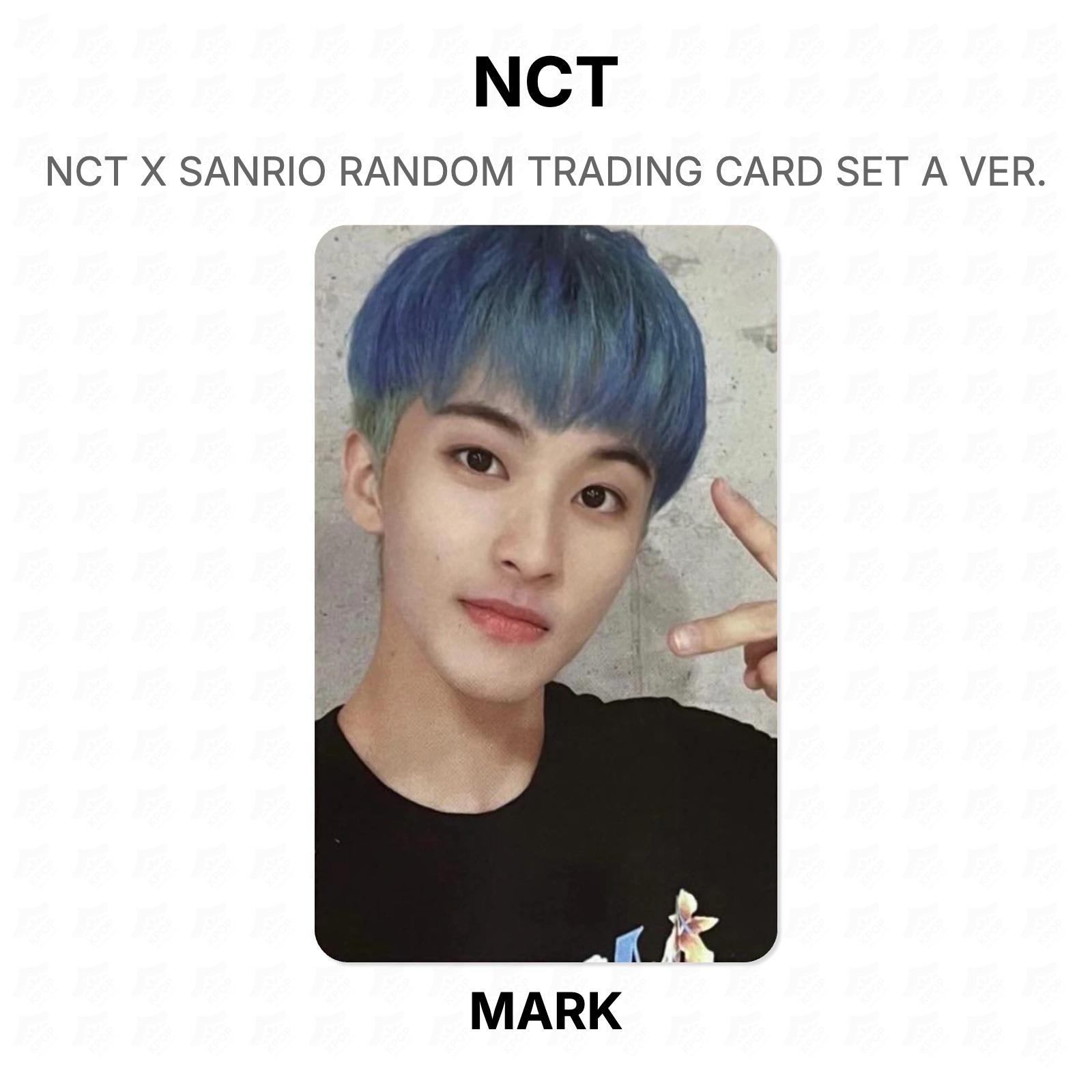 NCT X SANRIO RANDOM TRADING CARD SET A VER. Official Photocard MARK