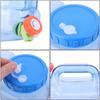 3L Portable Water Container Multifunction Drinking Water Jug Leakproof Water Storage Container for Hiking Self-Driving Tour