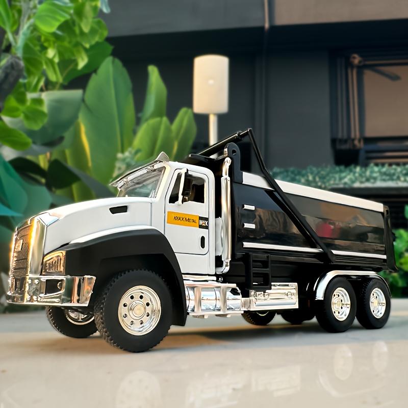1:50 Scale Toy Dump Truck Model Construction Vehicle Set Excavator Mixer Truck and Dump Truck Toy Combo Gift for Children's Day