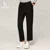 HAZZYS Women's Autumn Commuter Cropped Casual Pants