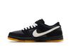 Men's Sneakers Nike Dunk Low Pro SB Black White Gum Black/White/Black/Gum Light Brown