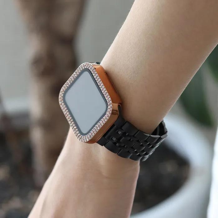 Apple Watch Metallarmband Jubilee Band Schwarz