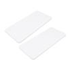 2pcs Diatomite Coaster Water Absorbent Fast Drying  D Diatomaceous Earth Soap Dish with Foot Pads for Bathroom Kitchen