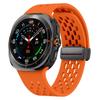 Samsung Ultra Magnetic Buckle Silicone Watch Strap with Foldable Clasp