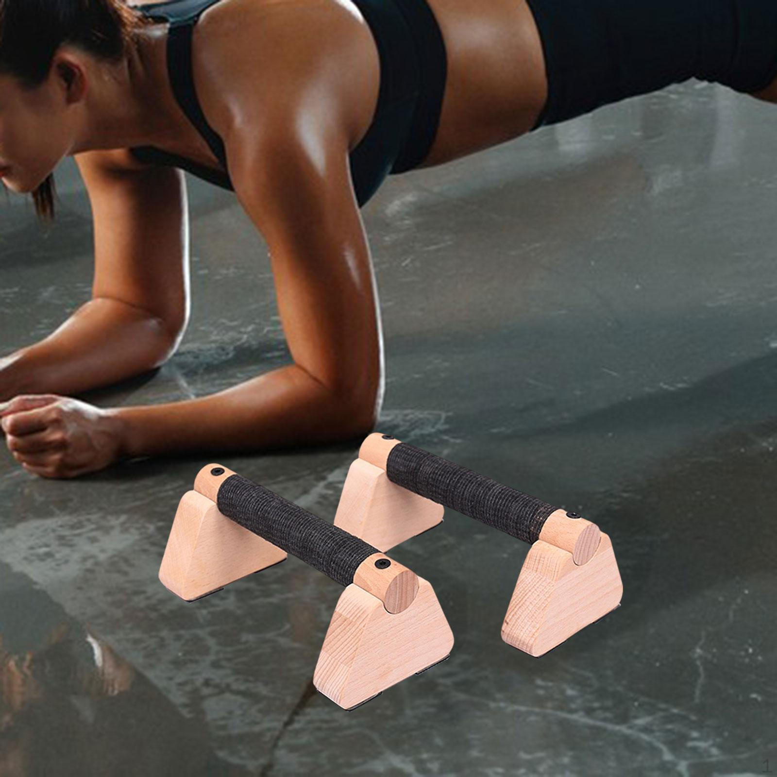 

2 шт. Брусья для отжиманий Упражнения Кронштейны Прочная конструкция Принадлежности Портативные ручки Отжимания 20cm