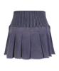 Lara Fox Knit Wide Band Mini Skirt Blue Bq4Ks001