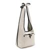 Le Peppe Canvas Shoulder Bag Black