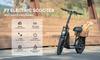 iScooter F7 Electric Scooter 1000W Motor 10.4Ah Battery 16'' Pneumatic Snow Tires 25KM/H Max Speed 64-72KM Range Adult Electric Scooters