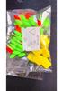 10 Sets Hochsensible Fluoreszierende Olivenförmige Angelposen mit Magischem Bleiblech und Space Beans