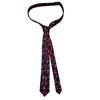 Zebra Leopard Print LOVE Poker 5cm Tie with Unisex Shirt - Versatile, Customizable 