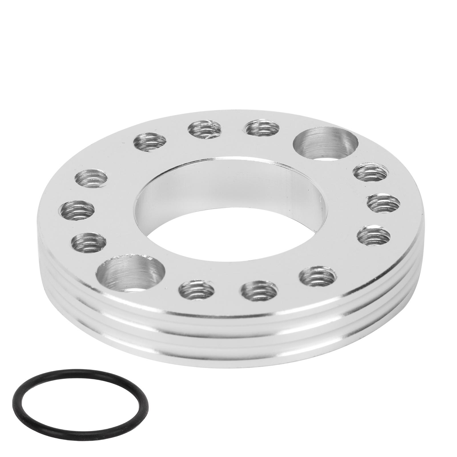 

28mm Carburetor Spacer Adapater Intake Manifold Spinner Plate Replacement for XR50 SeriesBlack серебряный