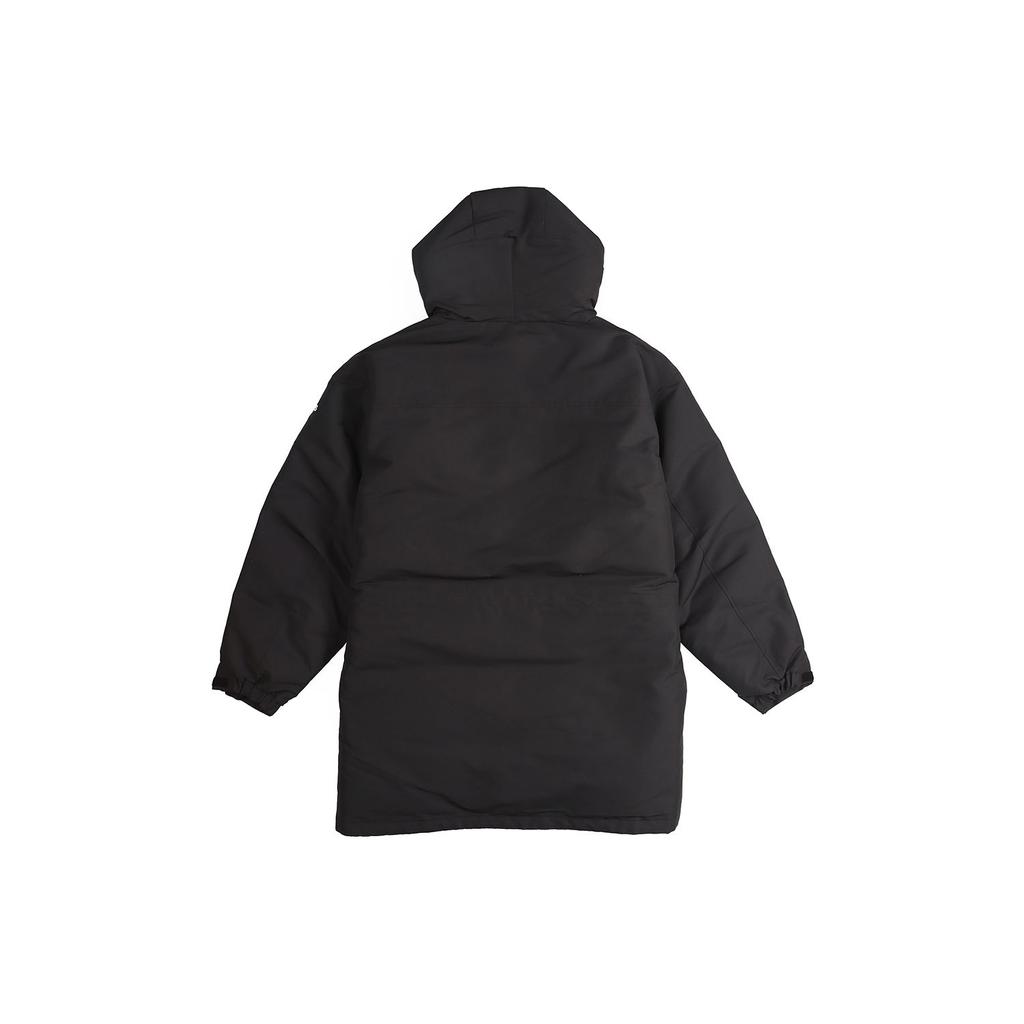 Adidas Outdoor Sports Windproof Warm Hooded Down Jacket Men Outerwear Black GN9835