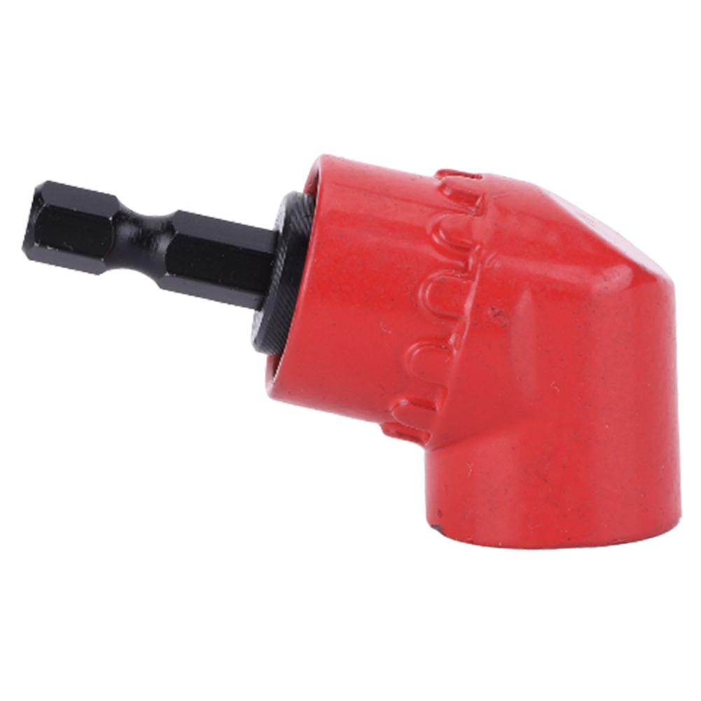 1/4 Inch Screwdriver Angled Bit Holder Right Angle Power Screwdriver Drill Attachment Drill Bits Screwdriver Socket Holder