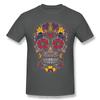 Day Of The Dead Sugar SkullAnime Clothes Design Halloween Trick-or-treating Cotton Unisex T-Shirt